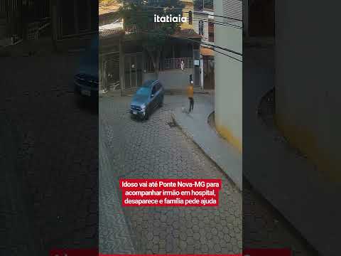 IDOSO VAI ATÉ PONTE NOVA-MG PARA ACOMPANHAR IRMÃO EM HOSPITAL, DESAPARECE E FAMÍLIA PEDE AJUDA