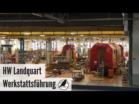 RhB - Hauptwerkstätte und Depot Landquart  - Eine Führung mit Hansruedi Burkhalter