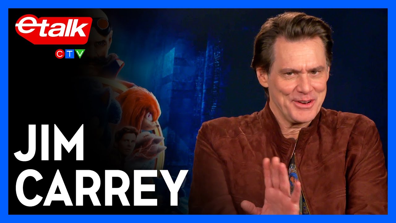 Jim Carrey on collaborating with The Weeknd and Idris Elba joining 'Sonic 2' | Etalk Interview