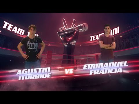 ¡Tini y Carlos Vives coachean a Emmanuel Francia y Agustín Iturbide! - La Voz Argentina 2018
