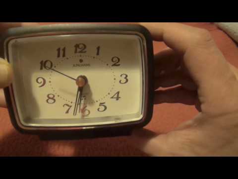 Funktionsprüfung -Tischuhr Wecker JUNGHANS  quartz,Alarm clock