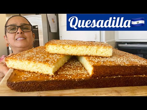 QUESADILLA con harina de PANCAKES al ESTILO SALVADOREÑO