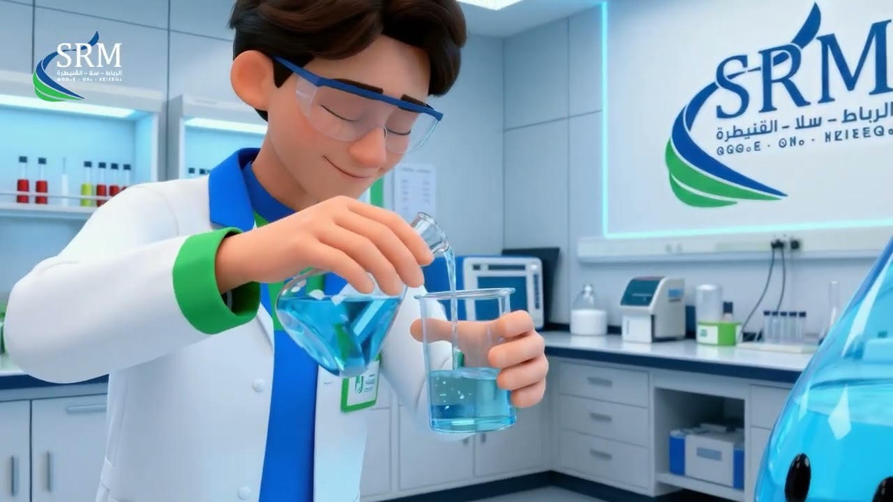 Water Drop 3D animation