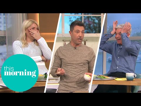 Phil & Holly Crack Up at Gino's Naughty Time Comparison | This Morning