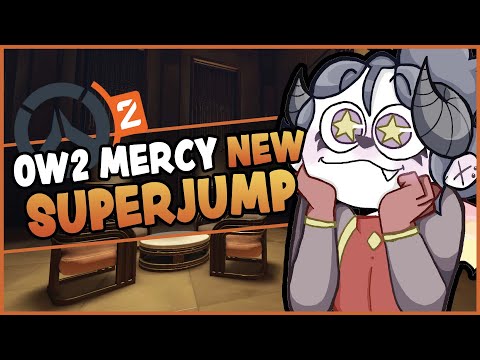 Overwatch 2 - Mercy's NEW SUPERJUMP REWORK Explained | New Tech + Old Tech