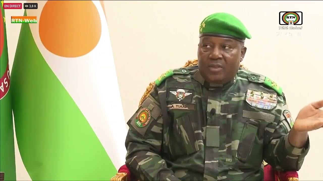 Direct   Niger  Grand entretien du Président de la République Tiani