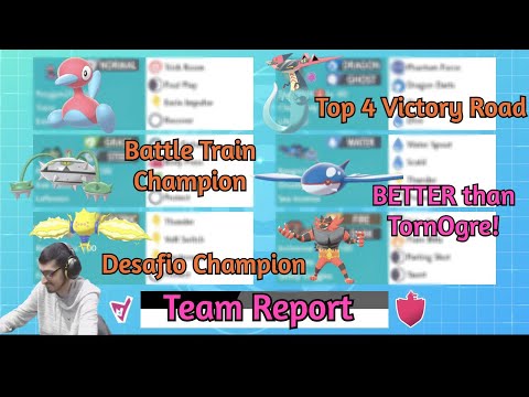 Desafio AND Battle Train Champion Team Report featuring AuraRayquaza
