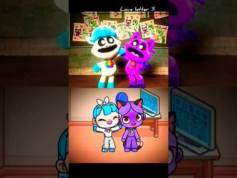 Love letter 3 catnap and crafty corn ❤️❤️ poppy playtime chapter 3 #poppyplay #poppyplaytimechapter1