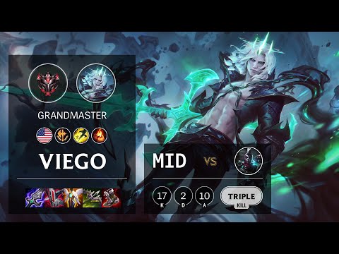 Viego Mid vs Ekko - NA Grandmaster Patch 11.10