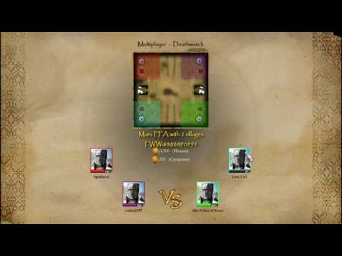 Stronghold Crusader 2 Multiplayer 2vs2 Pro Game