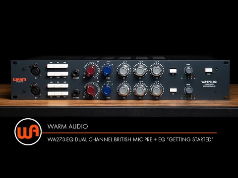 Warm Audio WA273EQ Dual Channel British Microphone Preamp and EQ w/ Demo Video image 2