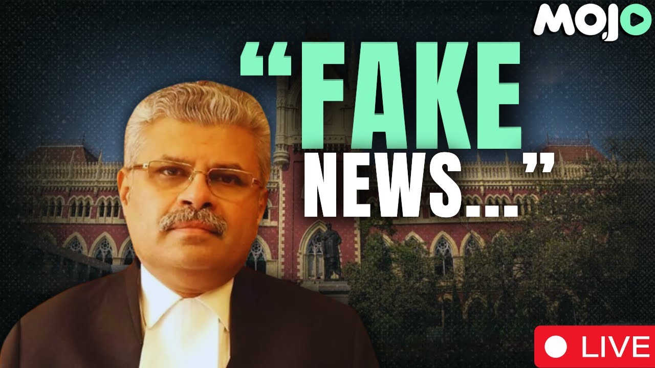 Kolkata High Court LIVE | "No Fake Information Will Be Tolerated" Says CJ T. S. Sivagnanam