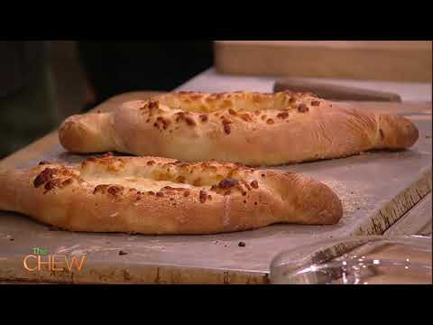 The Chew - How to Make Khachapuri Georgian Cheese Boats