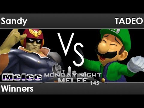 MNM 145 - Sandy (C Falcon) vs Franchise | TADEO (Luigi) Winners - Melee