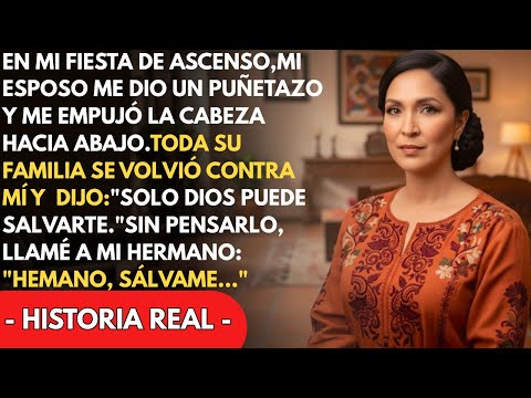 En mi fiesta de promoción, mi esposo me golpeó. Su familia se rió – “Solo Dios puede salvarte.”