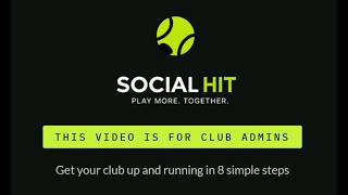 SocialHit.ie Club Admin Setup Guide | Complete Onboarding Tutorial (Step-by-Step