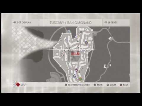 Assassins Creed 2 Feathers and Glyphs walkthrough: Tuscany