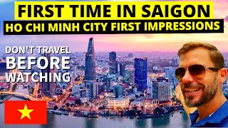 FIRST Day In SAIGON, VIETNAM! 🇻🇳 (We're SHOCKED!) Ho Chi Minh City 2024!