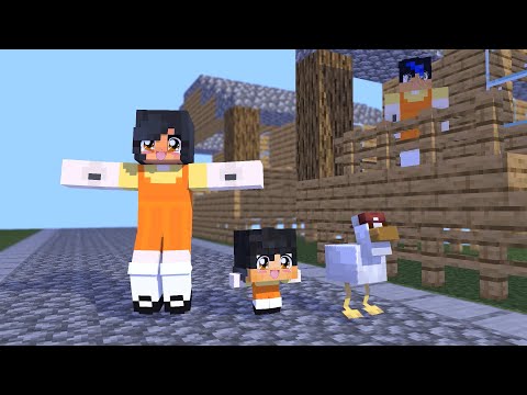 MONSTER SCHOOL :SQUID GAME CHICKEN WING MEME(NEW) APHMAU- MINECRAFT ANIMATION