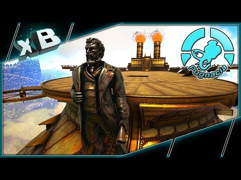 AMAZING STEAMPUNK AIRSHIP! :: MODDED ARK: PUGNACIA :: Ep 23