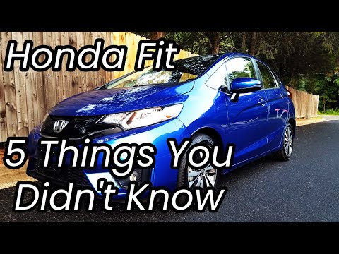 5 Dinge, die Sie über den Honda Fit nicht wussten