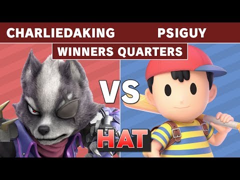 HAT 81 - CharliedaKing (Wolf) Vs. PSIGuy (Ness) Winners Quarters - Smash Ultimate