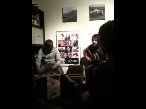 Jonas David in livingroom concert Ede