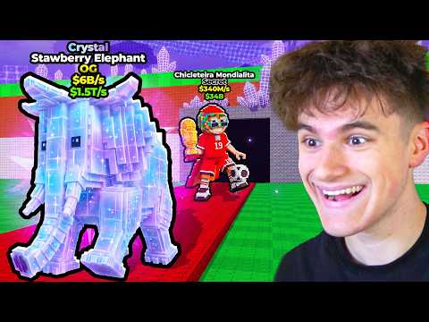 HO SBLOCCATO TUTTI I NUOVI BRAINROT SECRET CON LA FORTUNA ''CRISTALLO'' su STEAL A BRAINROT!