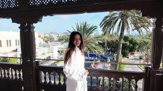 Las Palmas, Gran Canaria 🇮🇨 Hotel Santa Catalina Room Tour + Travel Day Vlog 🌴