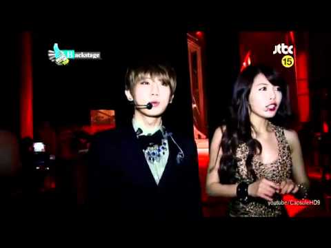 111208 - Trouble Maker - Back stage - Music on Top