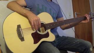 Mr. Fabulous - Who wants to live forever - Queen Bass Cover (Easy)