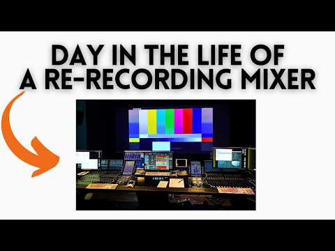 Day In The Life of A Sound Re-Recording Mixer: What It's Like Mixing Sound For TV