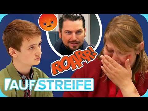 “Sie sind das größte Schwein!” Sindera rastet aus & brüllt auf der Wache herum | Auf Streife | SAT.1
