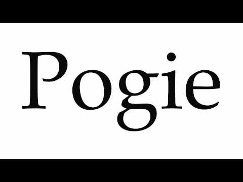 How to Pronounce Pogie