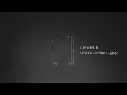 LEVEL8 Gibraltar Aluminum Luggage, Reddot Award Winner