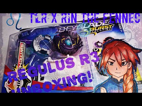 Beyblade Burst Evolution Unboxing: Shelter Regulus.5S.Tw