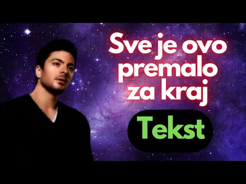 Sve Je Ovo Premalo Za Kraj - Toše Proeski