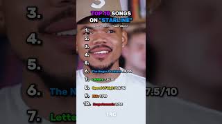 TOP 10 SONGS ON "STAR LINE" (by Chance the Rapper) #rap #hiphop #ranking #chancetherapper #album