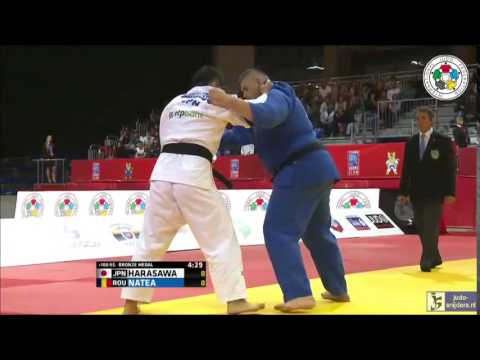 Judo 2014 Grand Slam Tyumen: Harasawa (JPN) - Natea (ROU) [+100kg] bronze