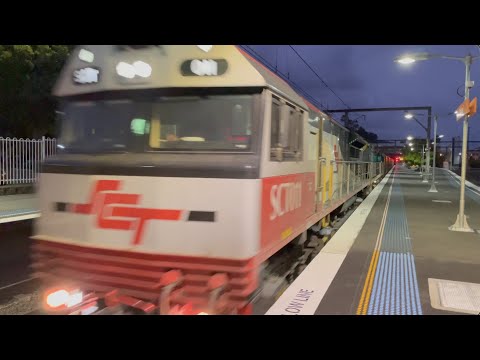 Diverted SCT Freight Train At Thirroul