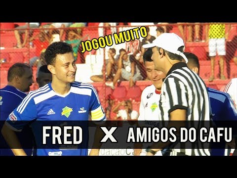 Fred x Amigos do Cafu - Caminhão de gols perdidos - Jogo do Bem