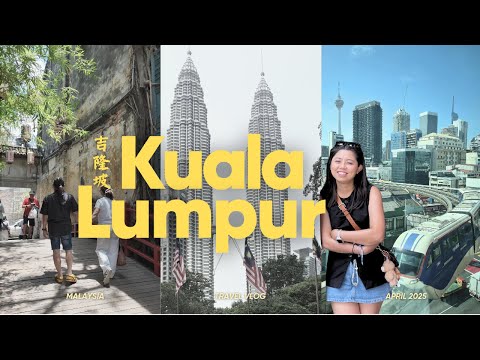 kuala lumpur vlog 🇲🇾 mom's birthday surprise, exploring KL, food, city tour, life lately | kasche  ✨