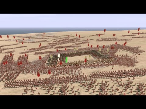 1.000 SPARTANS vs 10.000 BEST ROMAN UNITS (Urban Cohort) - ROME: Total War