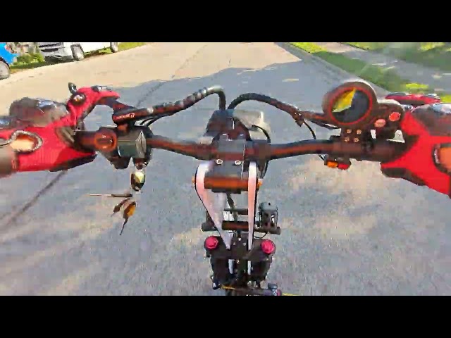 First Person POV on Roadhitter 70MPH E-Scooter (After Work Ride)
