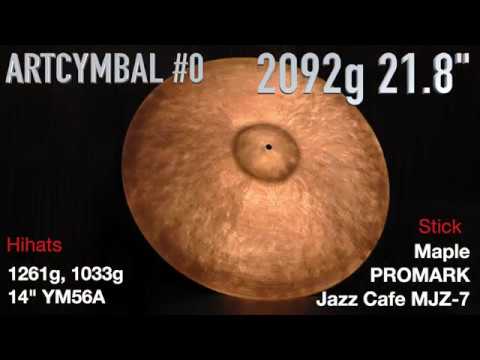 2092g 21.8" ARTCYMBAL #0 Manabu Yamamoto