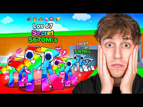 I'm stealing ALL THE NEW SECRETS in Steal a Brainrot Roblox