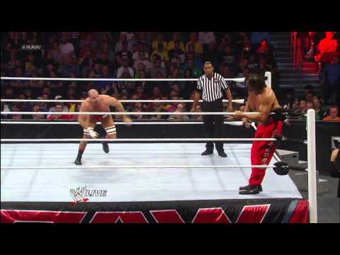 The Great Khali vs. Antonio Cesaro: Raw, Jan. 7, 2013