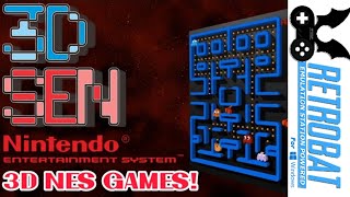 Retrobat ☆ Nintendo NES 3DSEN Emulator Setup Guide #retrobat #3dsen #emulator
