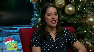 A Las 9 ENTREVISTA CON VERONICA BRAVO (ACTRIZ) DE LA PUESTA EN ESCENA ¨VISCERAL¨