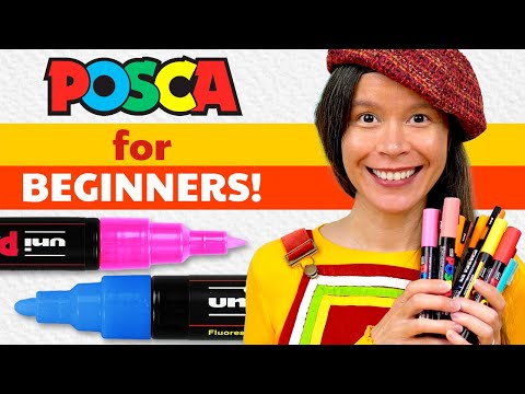 Posca Markers: Everything You Need to Know about Posca Paint Markers!